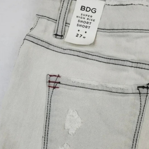 BDG super high rise short short jeans shorts - Picture 5 of 9